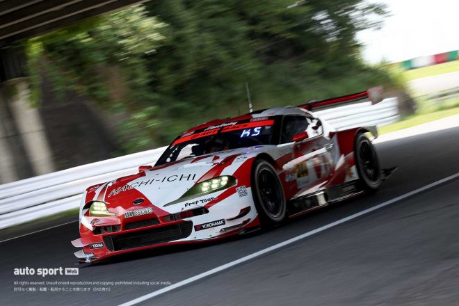 2022スーパーGT第5戦鈴鹿　HACHI-ICHI GR Supra GT（佐藤公哉／三宅淳詞）