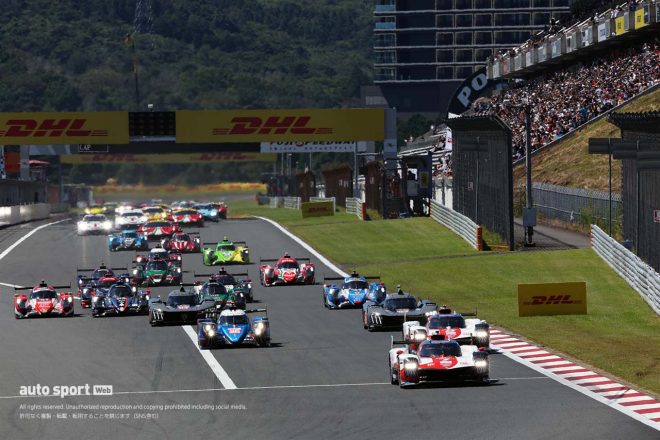 2022年WEC第5戦富士6時間レース　スタートシーン