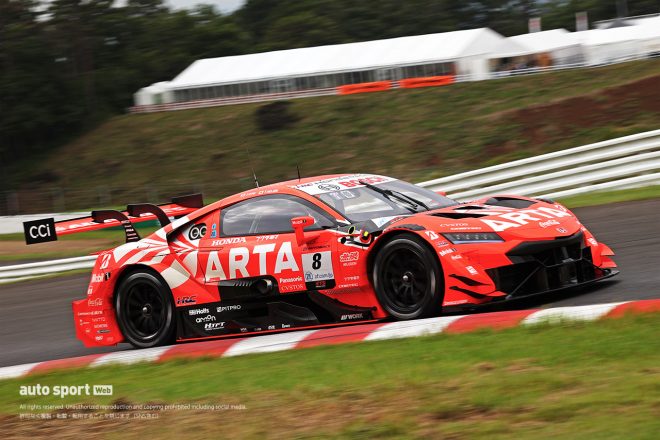 2023スーパーGT第6戦SUGO　ARTA MUGEN NSX-GT（野尻智紀／大湯都史樹）