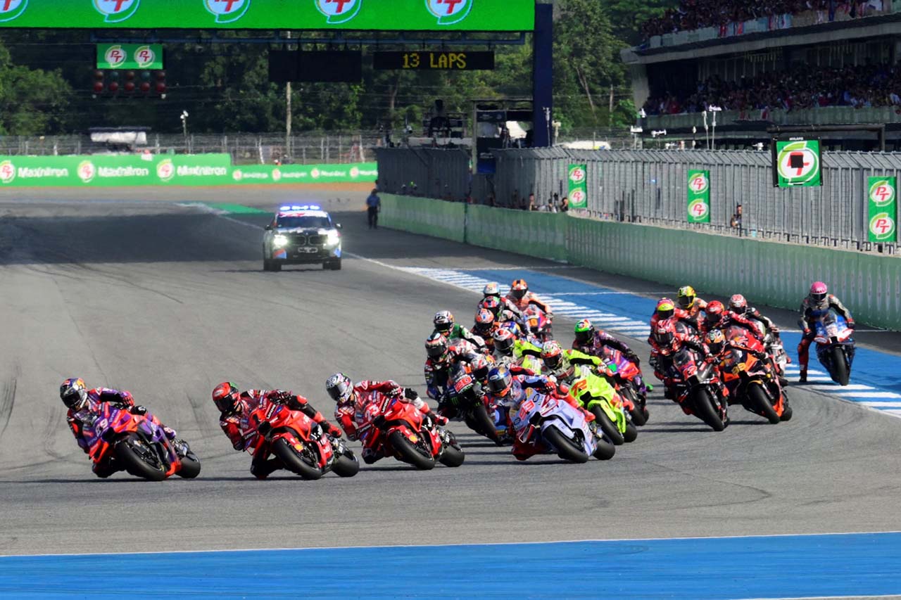 【順位結果】2024MotoGP第18戦タイGP スプリントレース