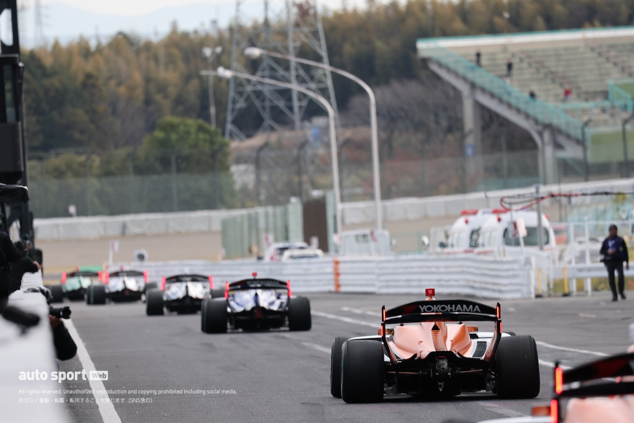 【タイム結果】2024スーパーフォーミュラ公式／ルーキーテスト　12月12日午前セッション3