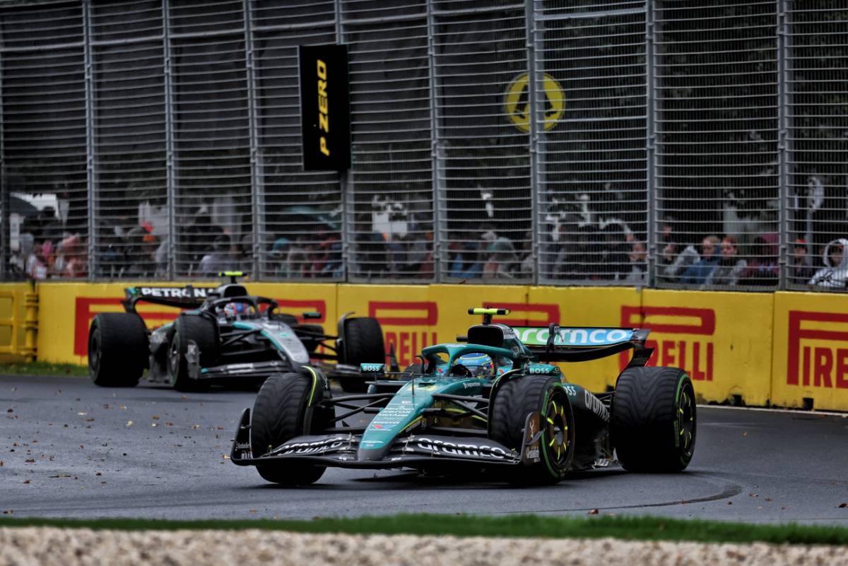 2025年F1第1戦オーストラリアGP　フェルナンド・アロンソ（アストンマーティン）