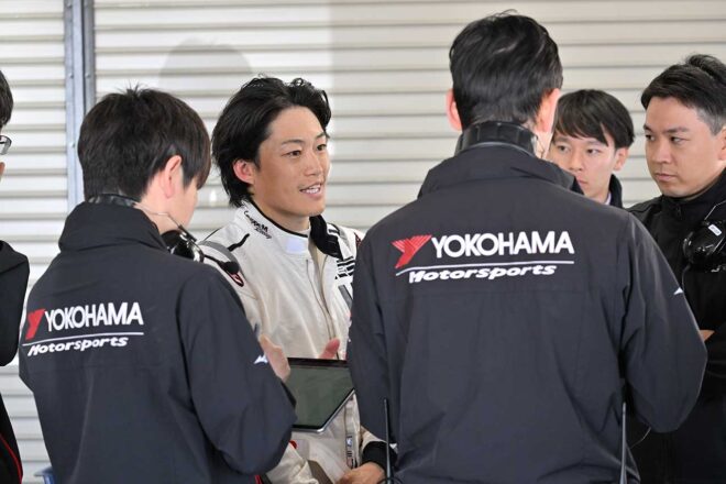 山本尚貴と国本雄資がドライ／ウエットタイヤを評価。スーパーフォーミュラが2025年第1回開発テストを実施