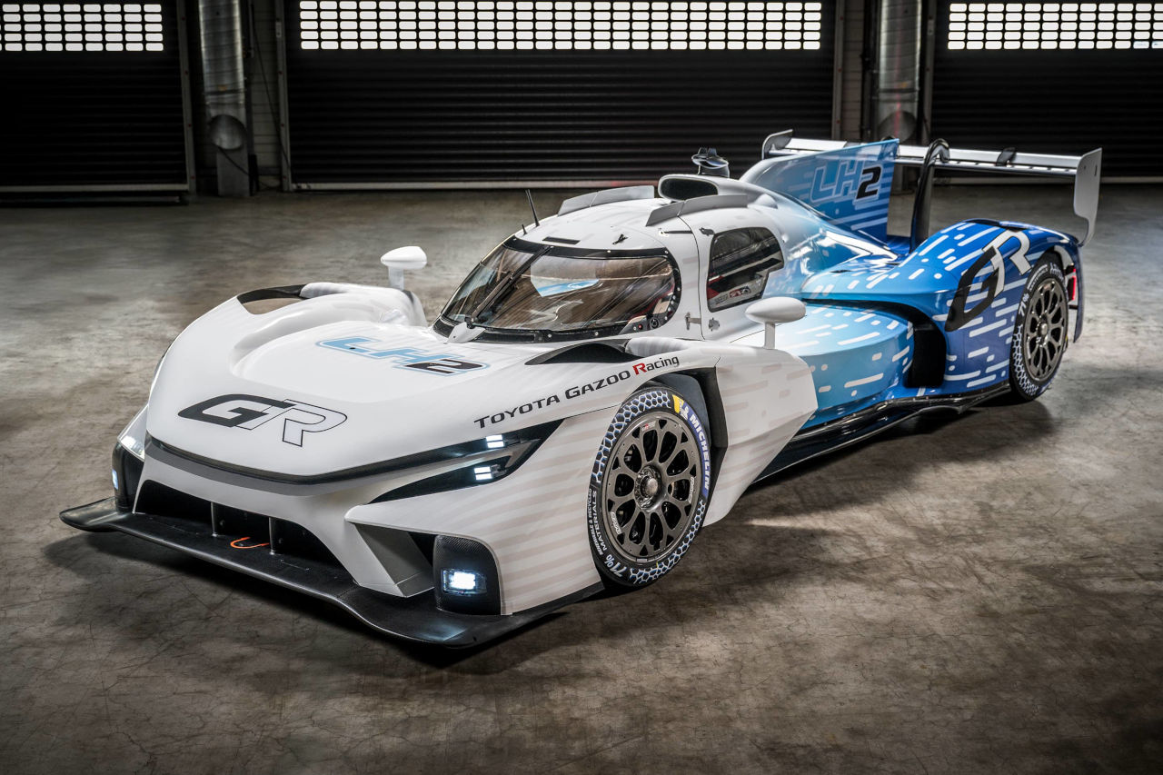 トヨタ、液体水素で走るプロトタイプ『GR LH2 Racing Concept』をル・マンで初公開